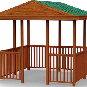 Wooden Gazebo Model 1