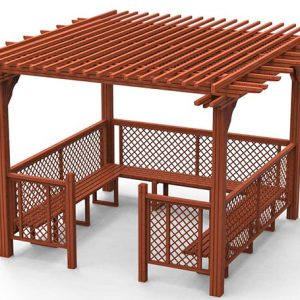 Wooden Pergola Model 11